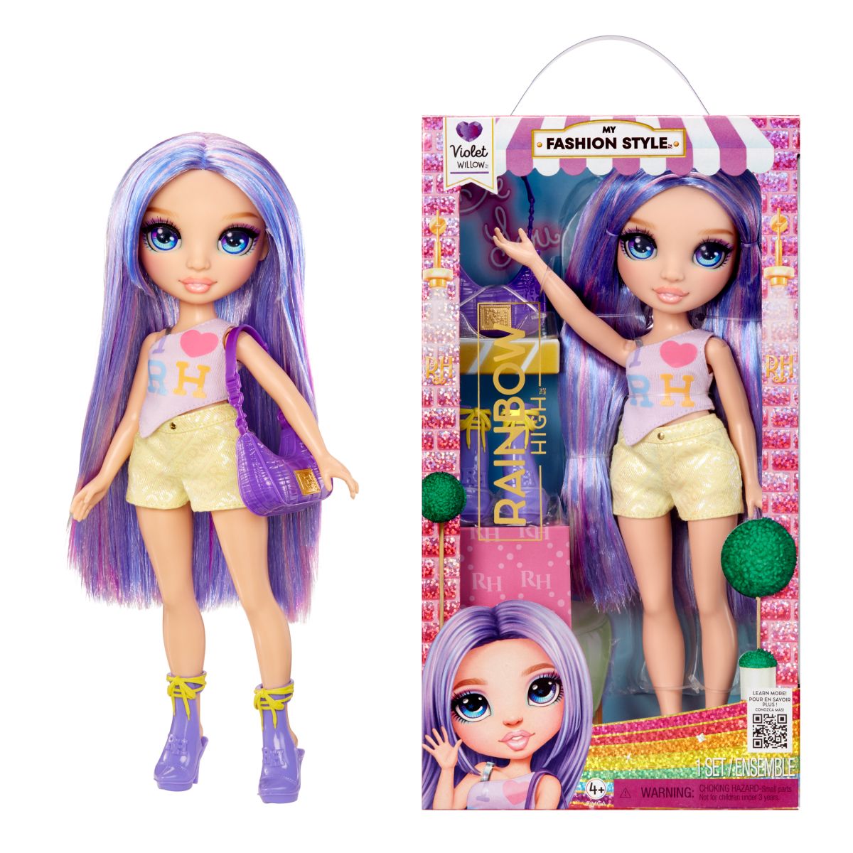 Rainbow High My Fashion Style panenka - Violet