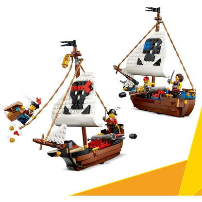 LEGO® Creator 3 v 1 31387 Kultovní pirátská loď