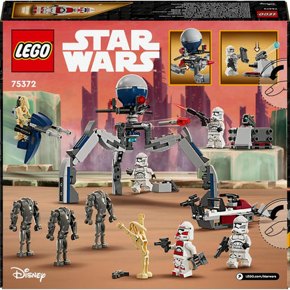LEGO® Star Wars™ 75372 Bitevní balíček klonového vojáka a bitevního droida
