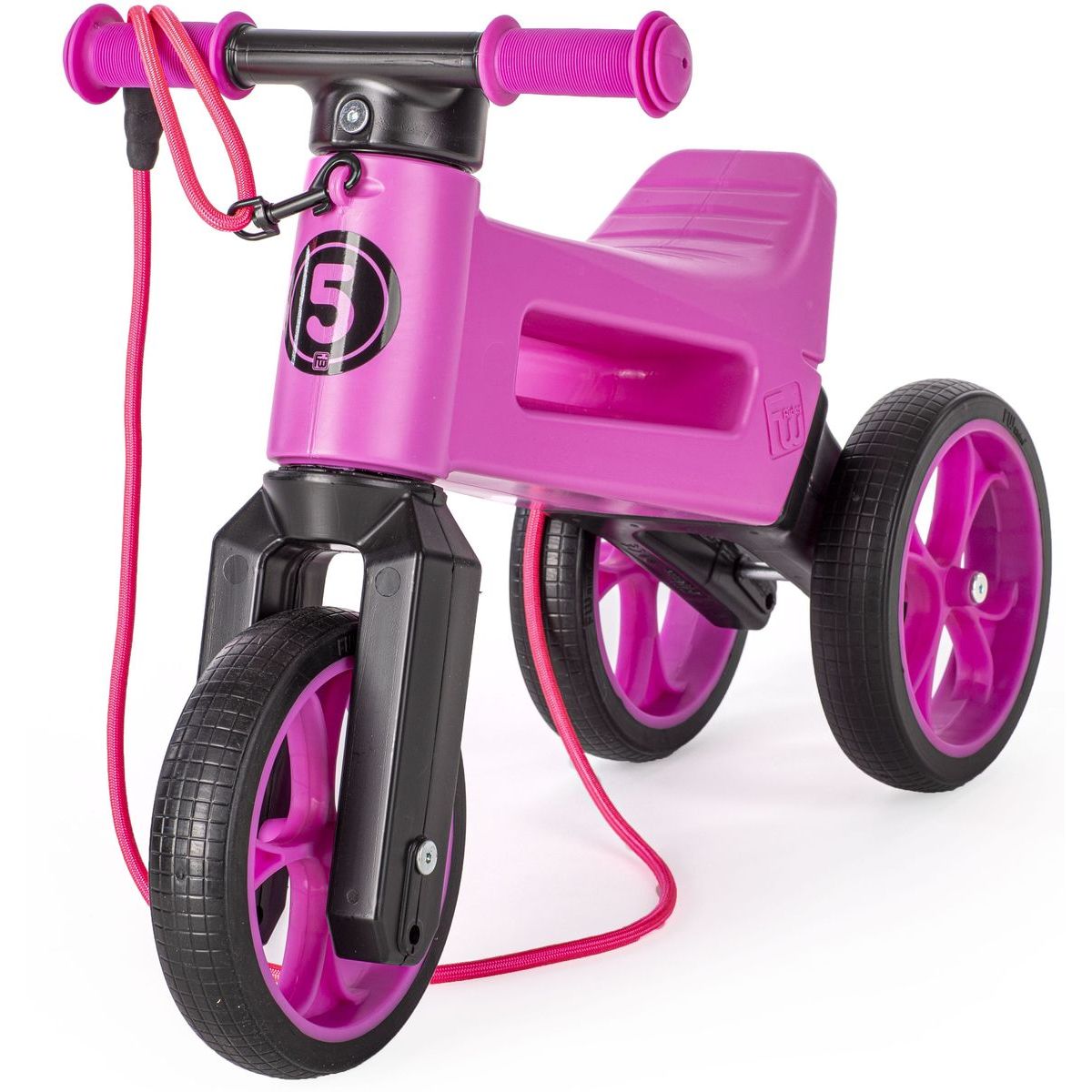 Funny Wheels Odrážedlo Rider SuperSport 2 v 1 fialové