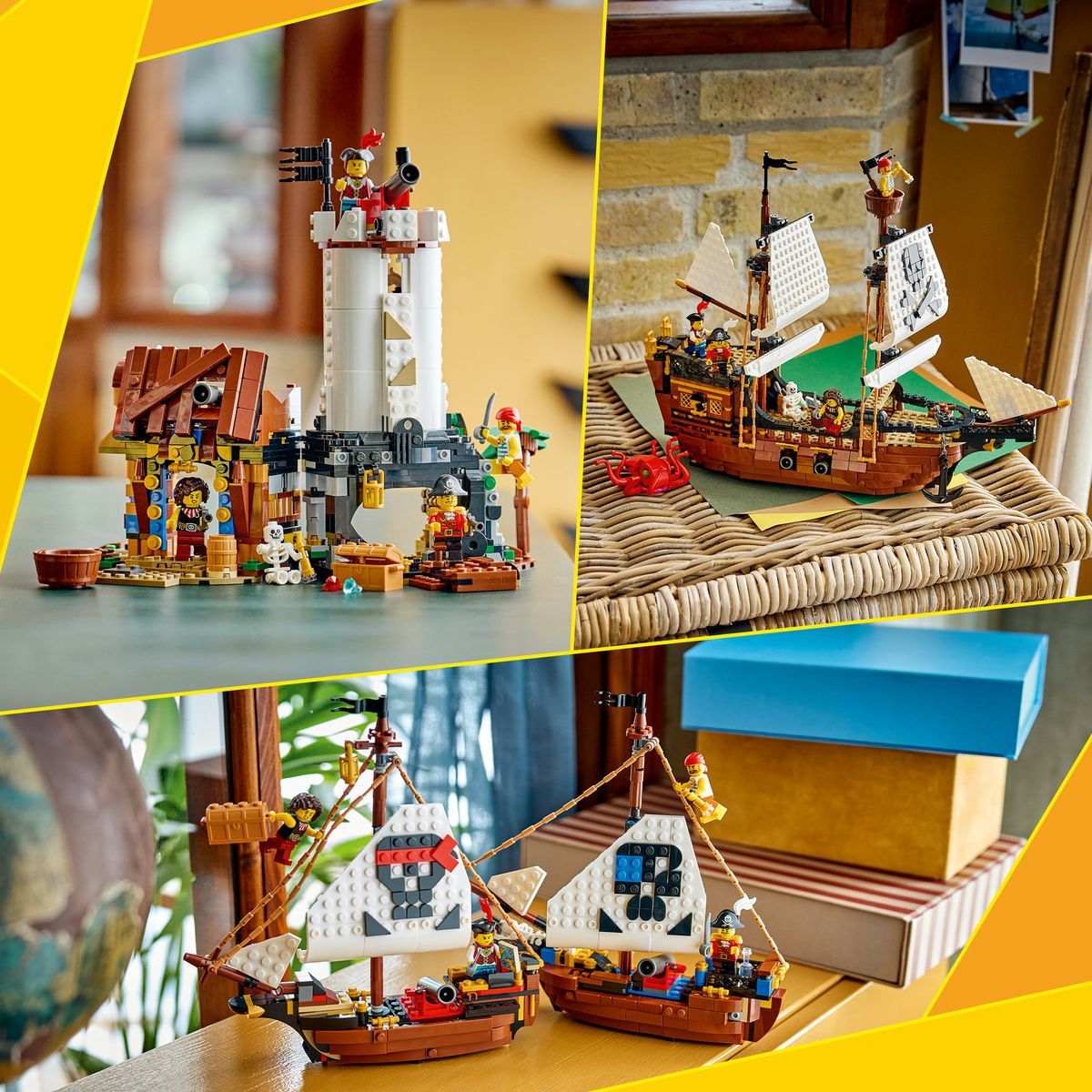 LEGO® Creator 3 v 1 31387 Kultovní pirátská loď