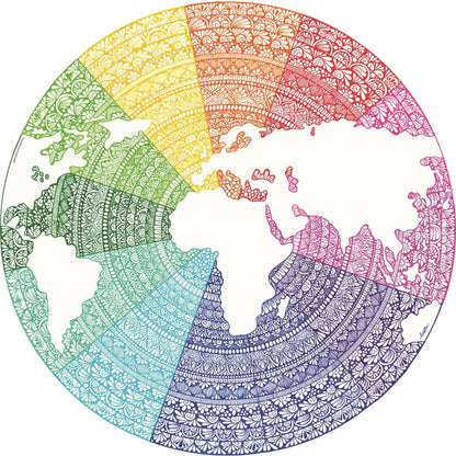 Ravensburger Puzzle Mandala 500 dílků