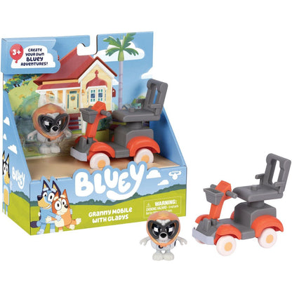 TM Toys Bluey Babička Muffin a její vozítko Grannie mobile
