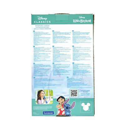 Lexibook Svítící mikrofon Stitch s melodiemi
