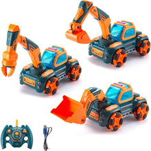 RC stavební auto 1 : 16 se třemi nástavci
