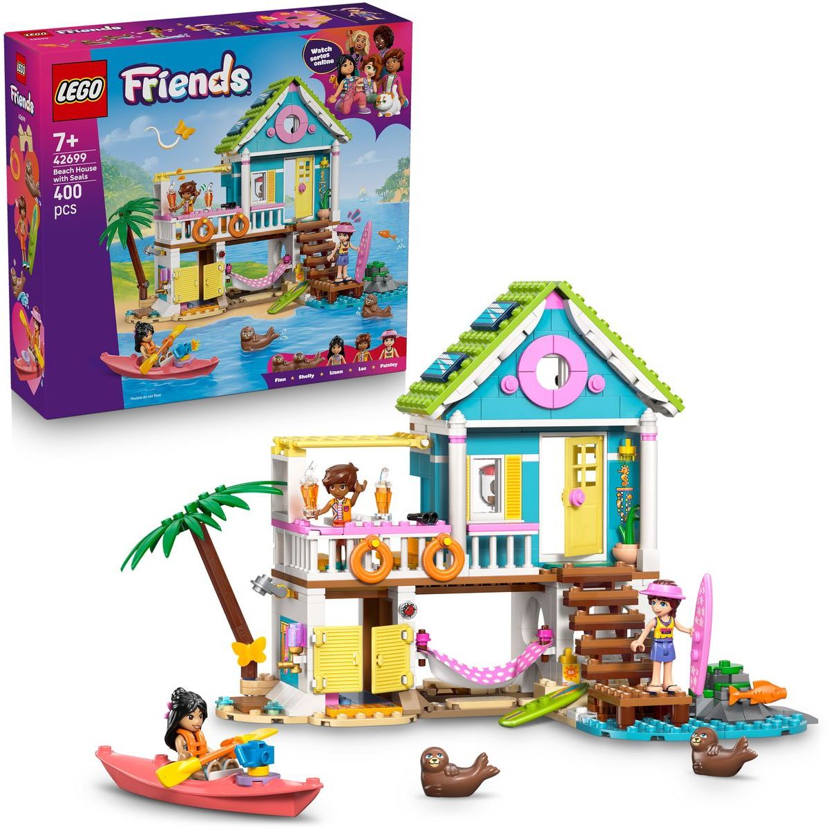LEGO® 42699 Plážový dům s tuleni