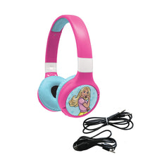 Lexibook 2v1 bluetooth skládací sluchátka Barbie s limitem hlasitosti
