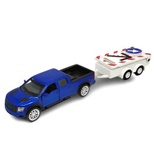 Sparkys 1:52 Ford F-150 SVT Raptor se silničním výstražným vozíkem