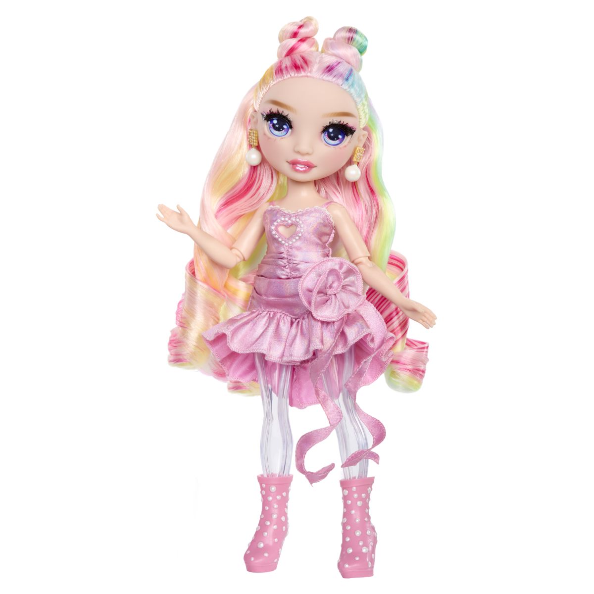 Rainbow High Panenka se slizem a třpytkami - Bella (pink)