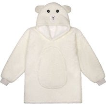 Cozy Noxxiez CH330 Ovečka hřejivá televizní mikinová deka s kapucí pro děti 7 - 12 let