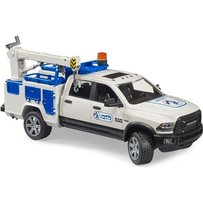 Bruder 2509 Servisní vůz RAM 2500 s otočným světelným majákem 1:16