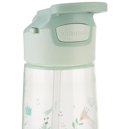 KikkaBoo Hrnek se silikonovým pítkem 450ml 12m+ Music Fest Mint