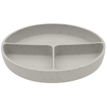 KikkaBoo Talíř dělený s přísavkou Platinum Silicone Sand