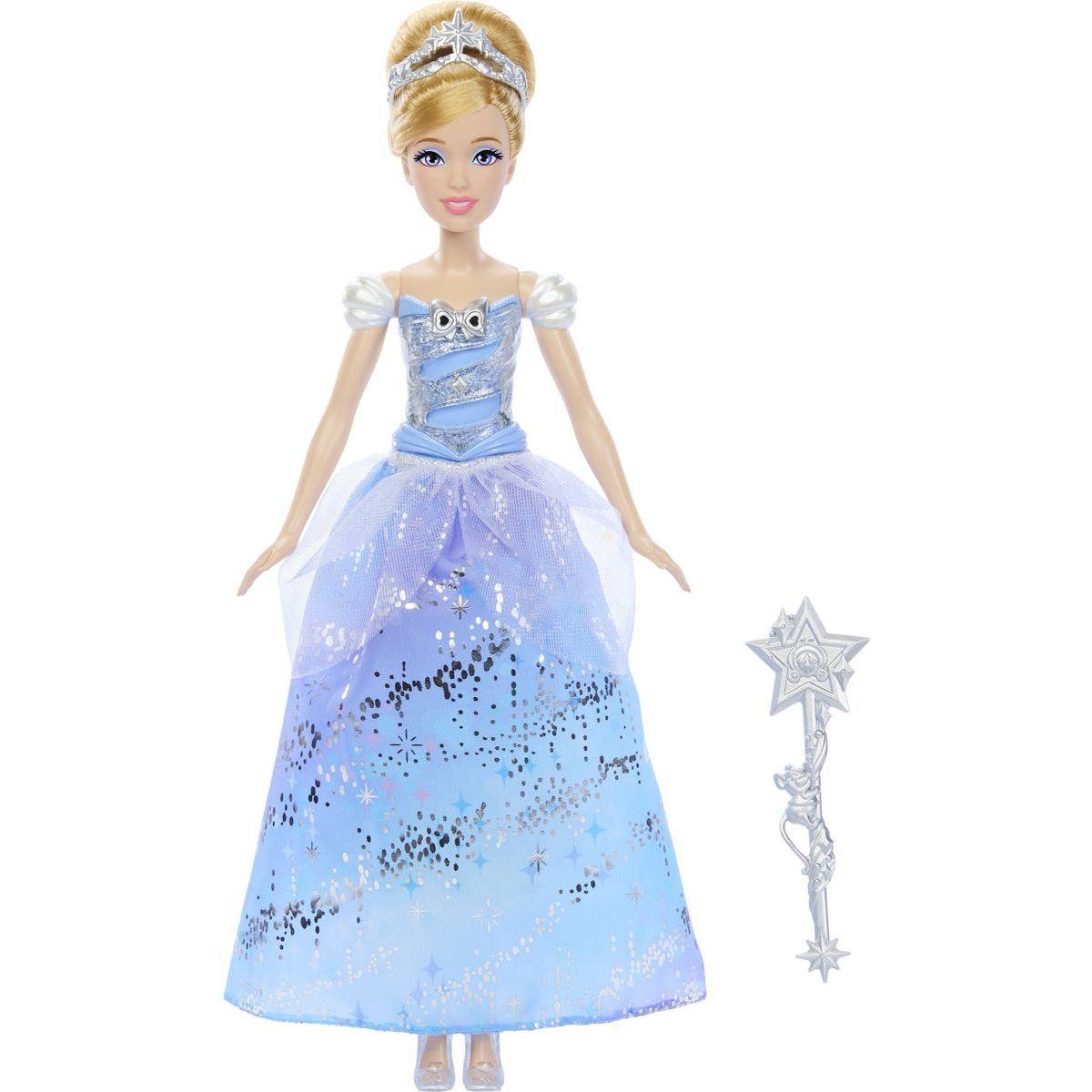 Mattel Disney Princess Popelka se svítícími šaty a zvuky