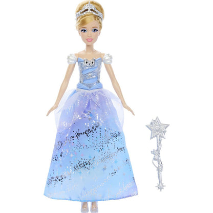 Mattel Disney Princess Popelka se svítícími šaty a zvuky
