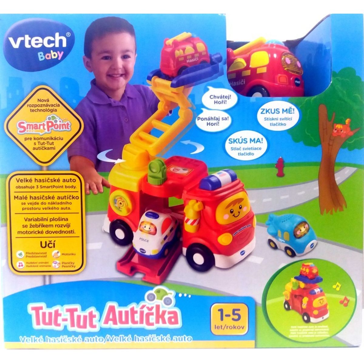 Vtech Tut Tut Veľké hasičské auto SK