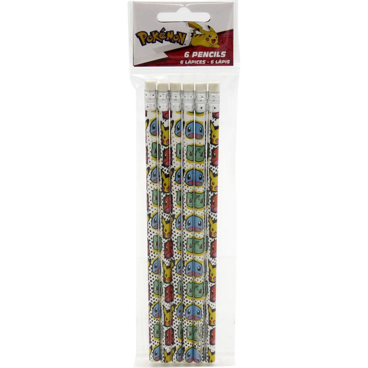 Pokémon set tužek 6 ks