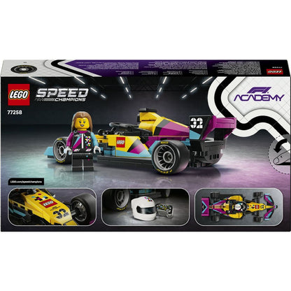 LEGO® Speed Champions 77258 Závodní auto F1 ACADEMY™