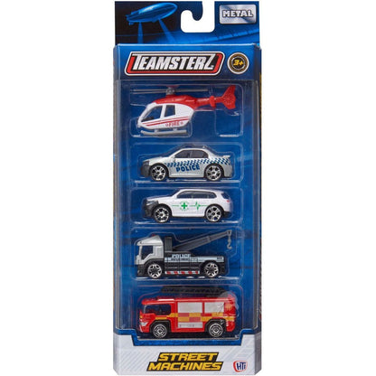 Halsall Teamsterz 5pack autíčka