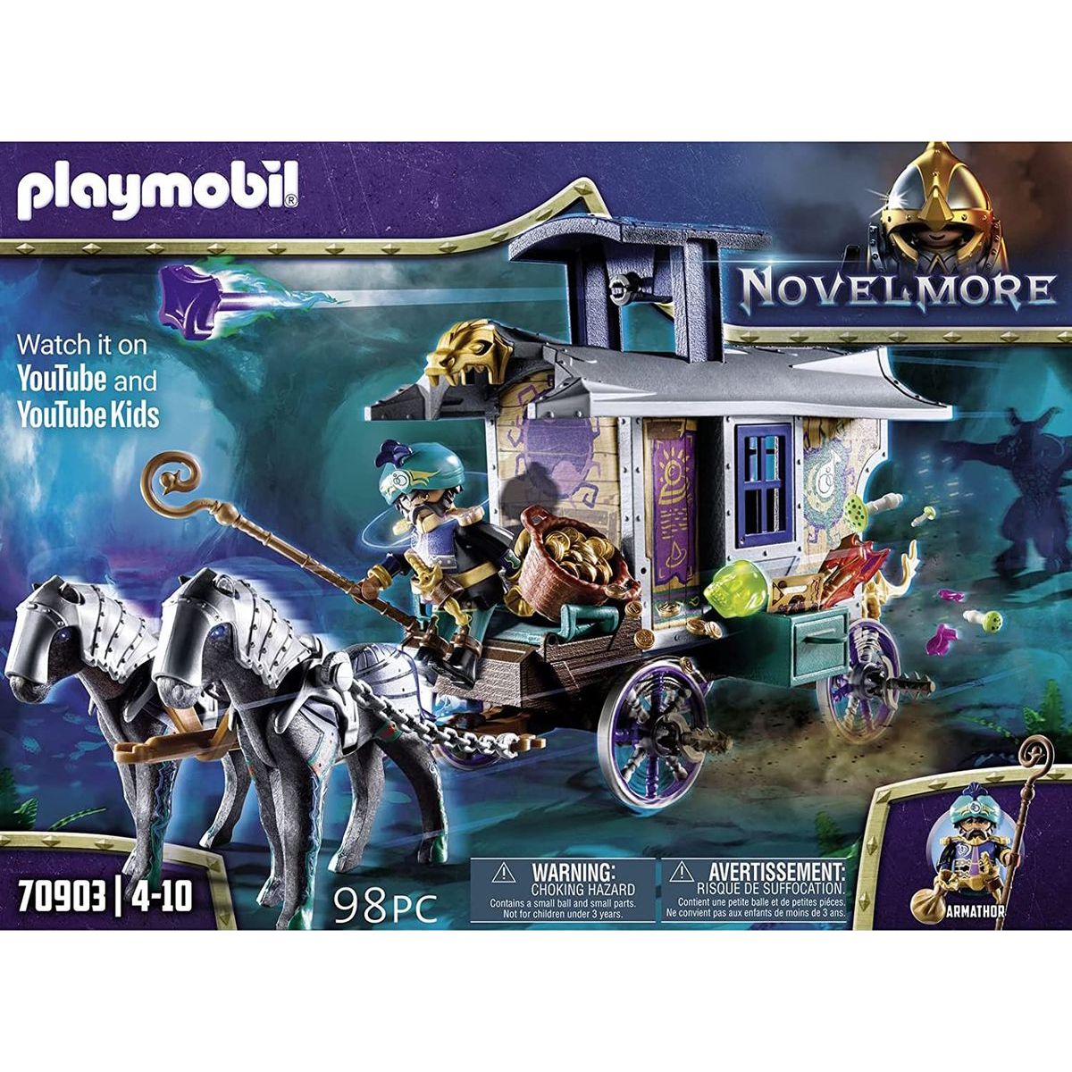 PLAYMOBIL® 70903 Violet Vale Obchodníkův kočár