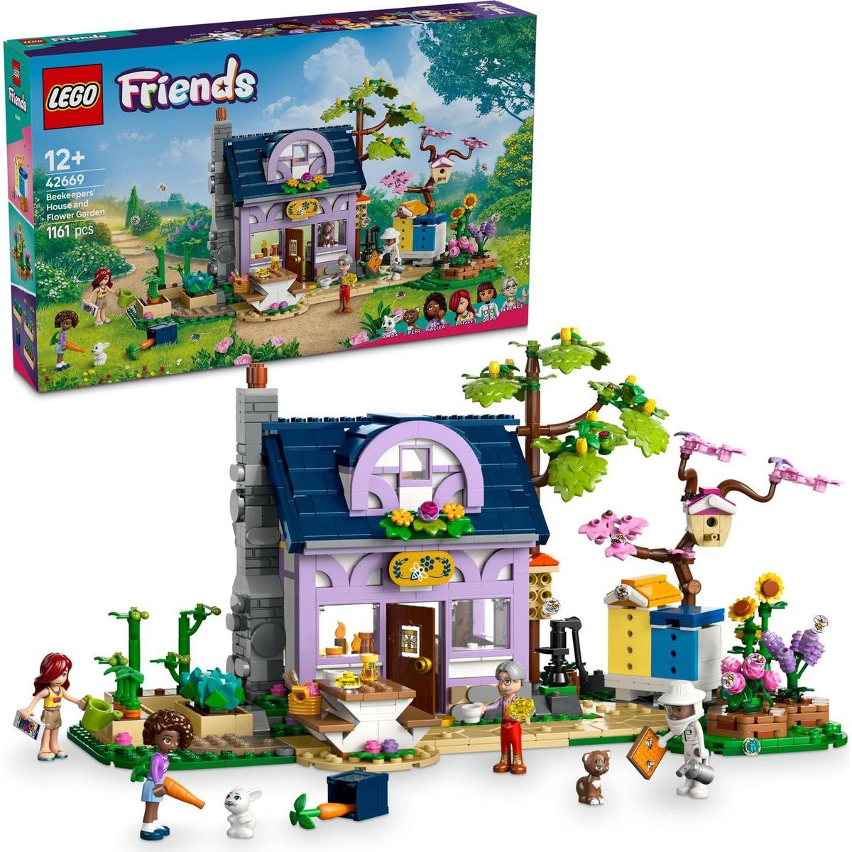 LEGO® Friends 42669 Dům včelařů a květinová zahrada - Poškozený obal
