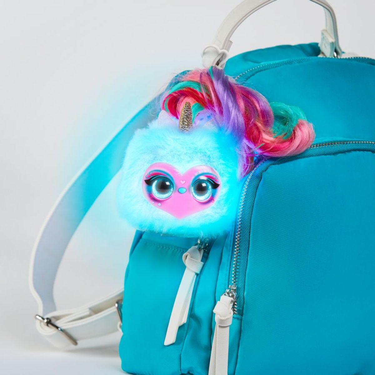 Lumies interaktivní zvířátko SK verze Tyrkysová Sparkle Rush