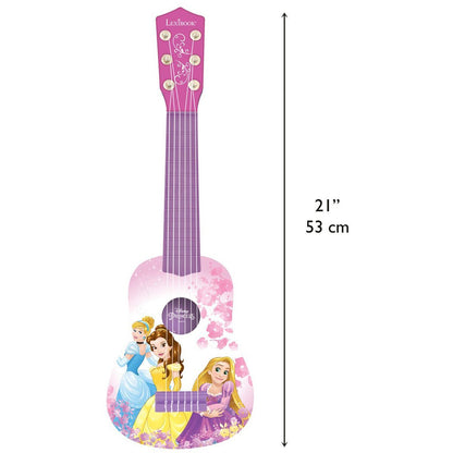 Lexibook Moje první kytara 52 cm Disney Princezny