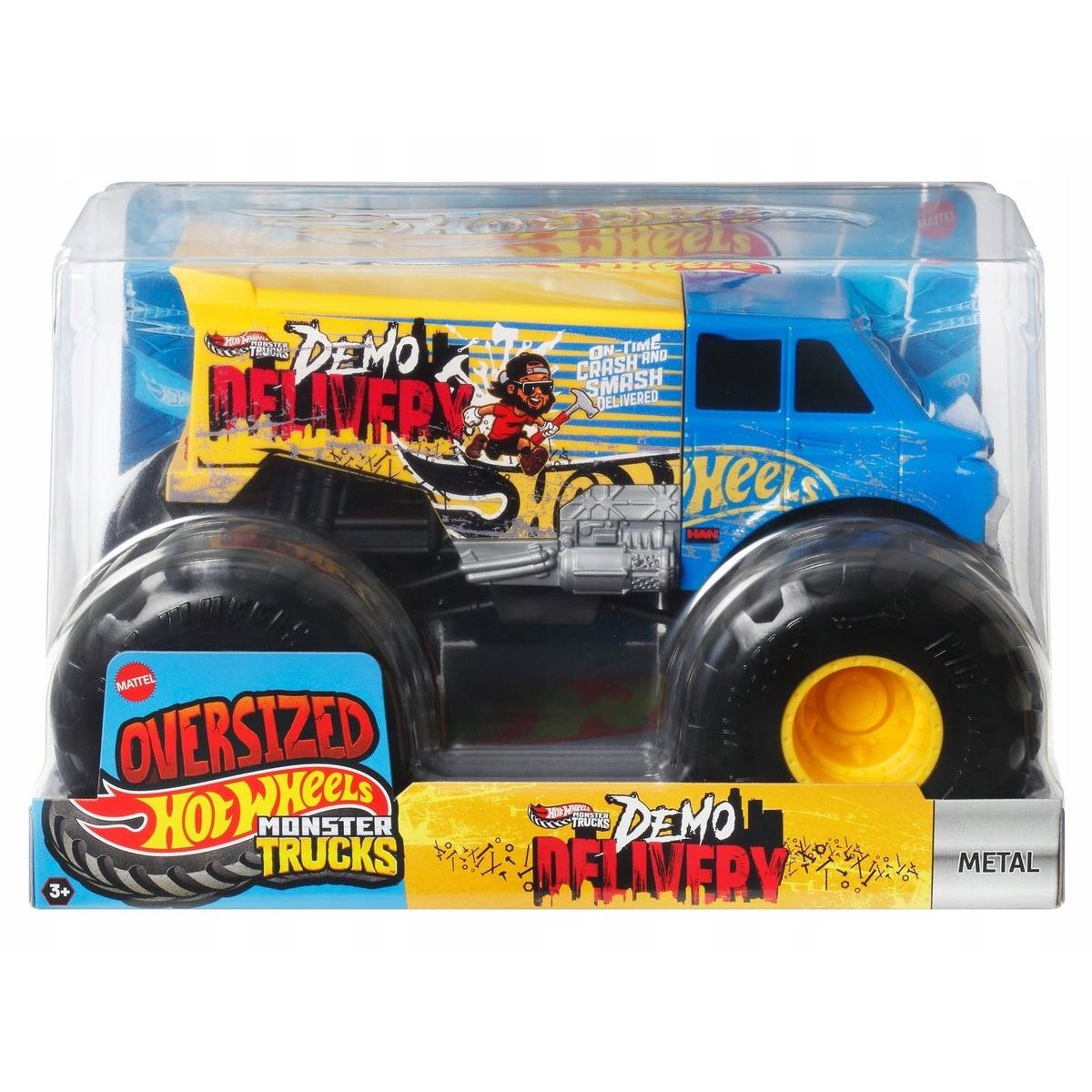 Hot Wheels Monster trucks velký truck Demo Delivery