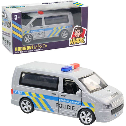 MaDe Auto, policejní dodávka, CZ design i box