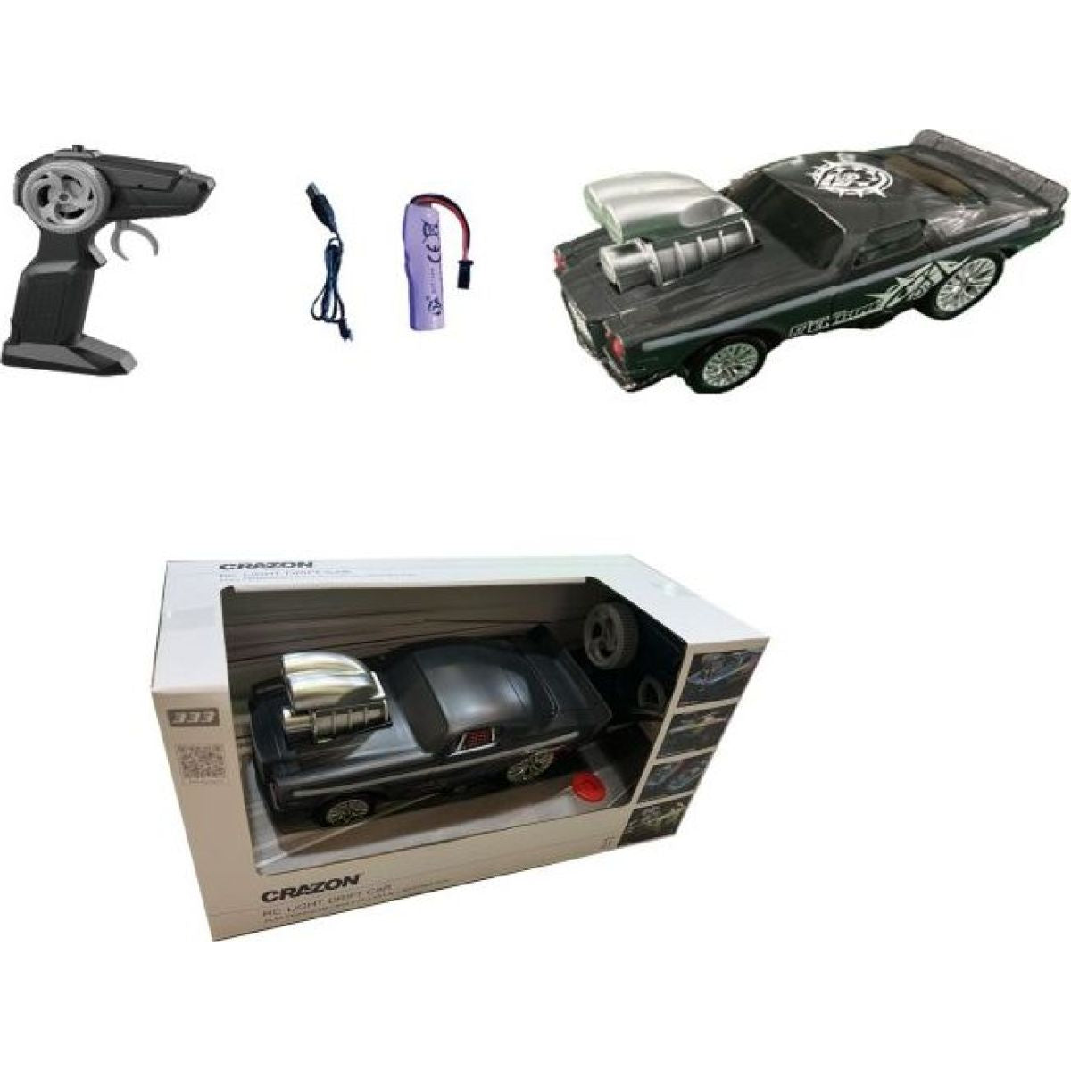 RC auto Drift černá