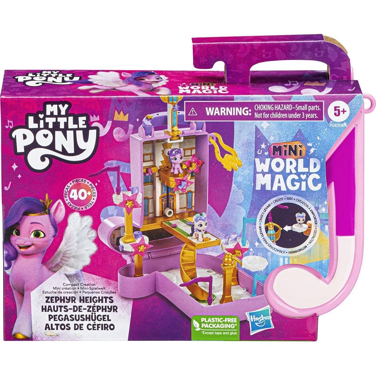 Hasbro My Little Pony Miniworld hrací sada v kufříku Zephyr Heights