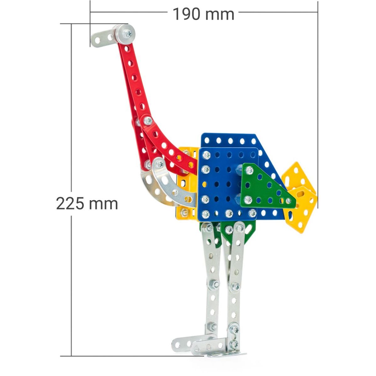 Merkur ZOO - Pštros, 106 dílků