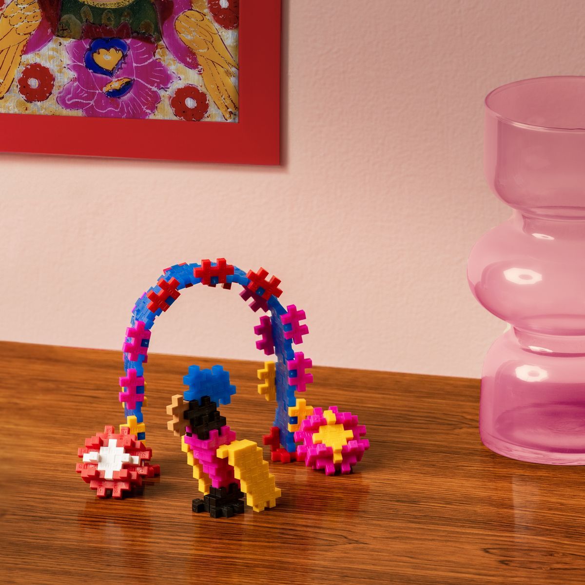 Plus-Plus Inspired - Frida Kahlo