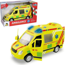 Ambulance na setrvačník se zvukem