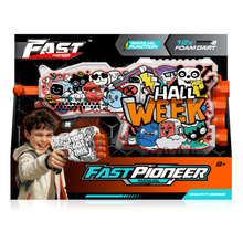 Alltoys Fast pioneer blaster manuální + 12 ks nábojů