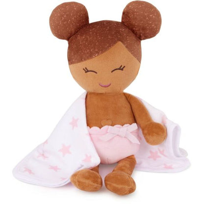 LullaBaby Panenka plyšová do vany Light Brown Hair