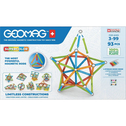 Geomag Supercolor recycled 93 dílků