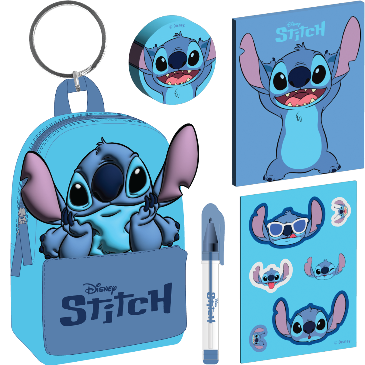 Pyramid International Lilo a Stitch klíčenka mini batůžek Stitch