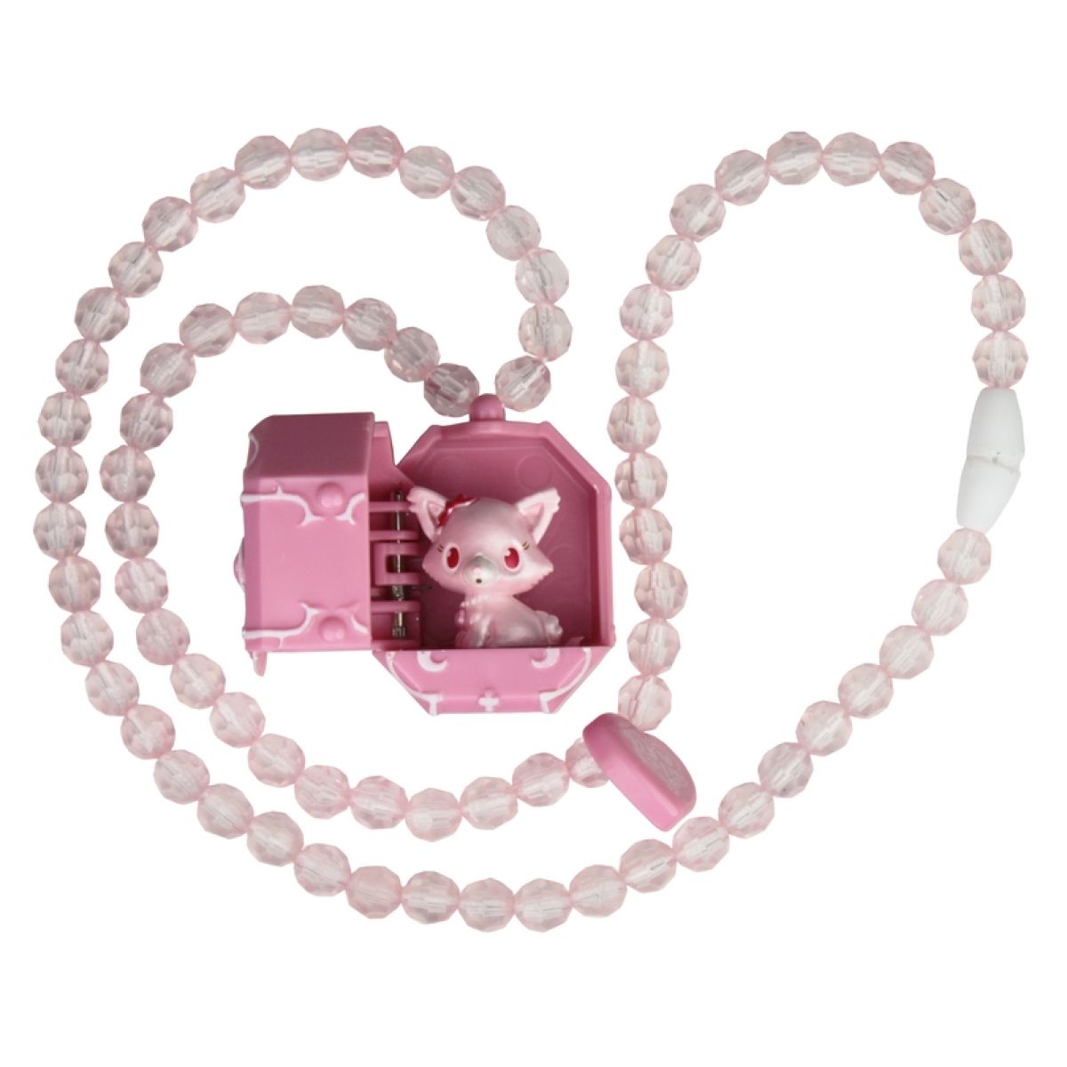 Jewell Pets Náhrdelník s magickým medailonem - Garnet - liška
