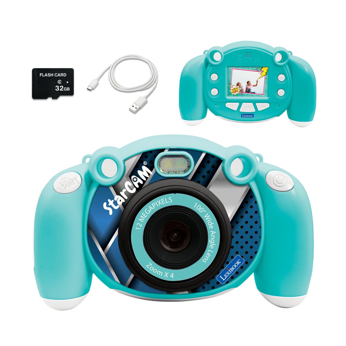 Lexibook HD kamera a fotoaparát s SD kartou