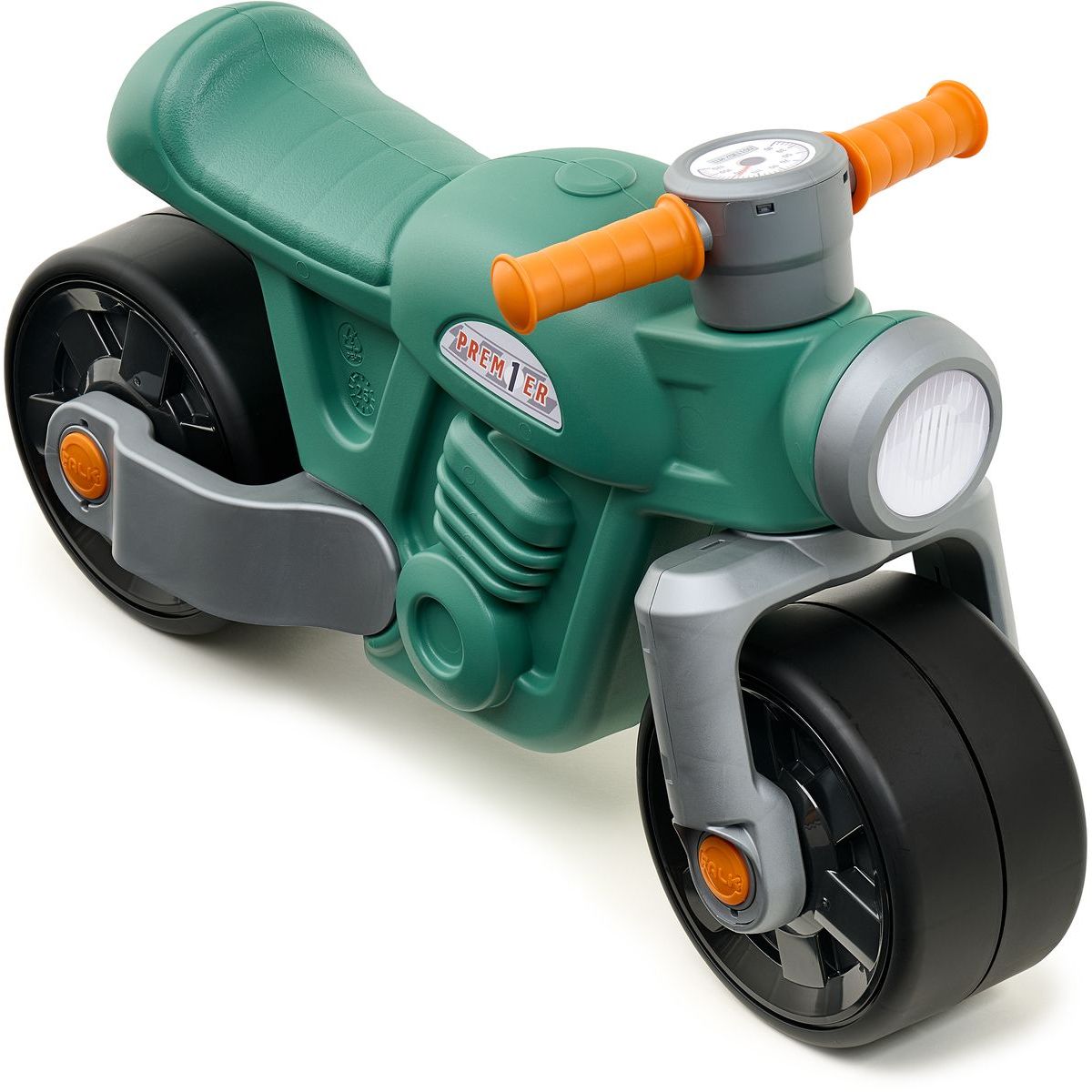 Falk Odrážedlo motorka Premier vintage zelené