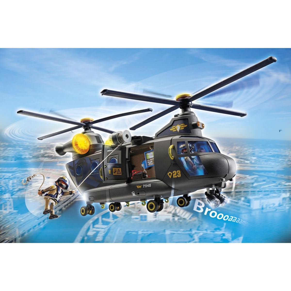 PLAYMOBIL® 71149 Záchranářská helikoptéra speciální jednotky