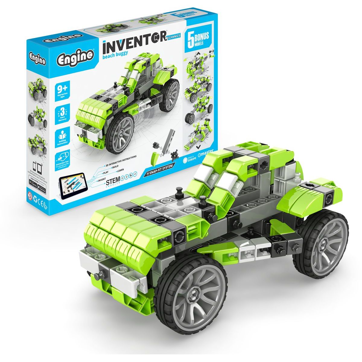 Engino Inventor Bugina 5 modelů