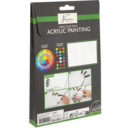 Craft Creative Akrylová malířská sada domy