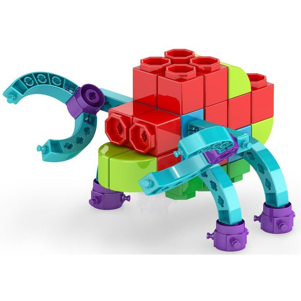 Engino Qboidz Traktor 10 modelů