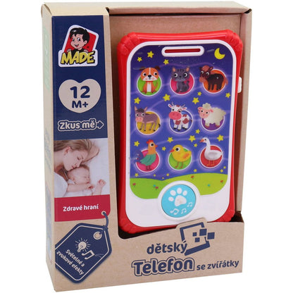 MaDe Dětský mobilní telefon, 9,5 x 15,5 cm