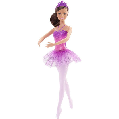 Barbie Panenka balerína 30 cm - Fialová