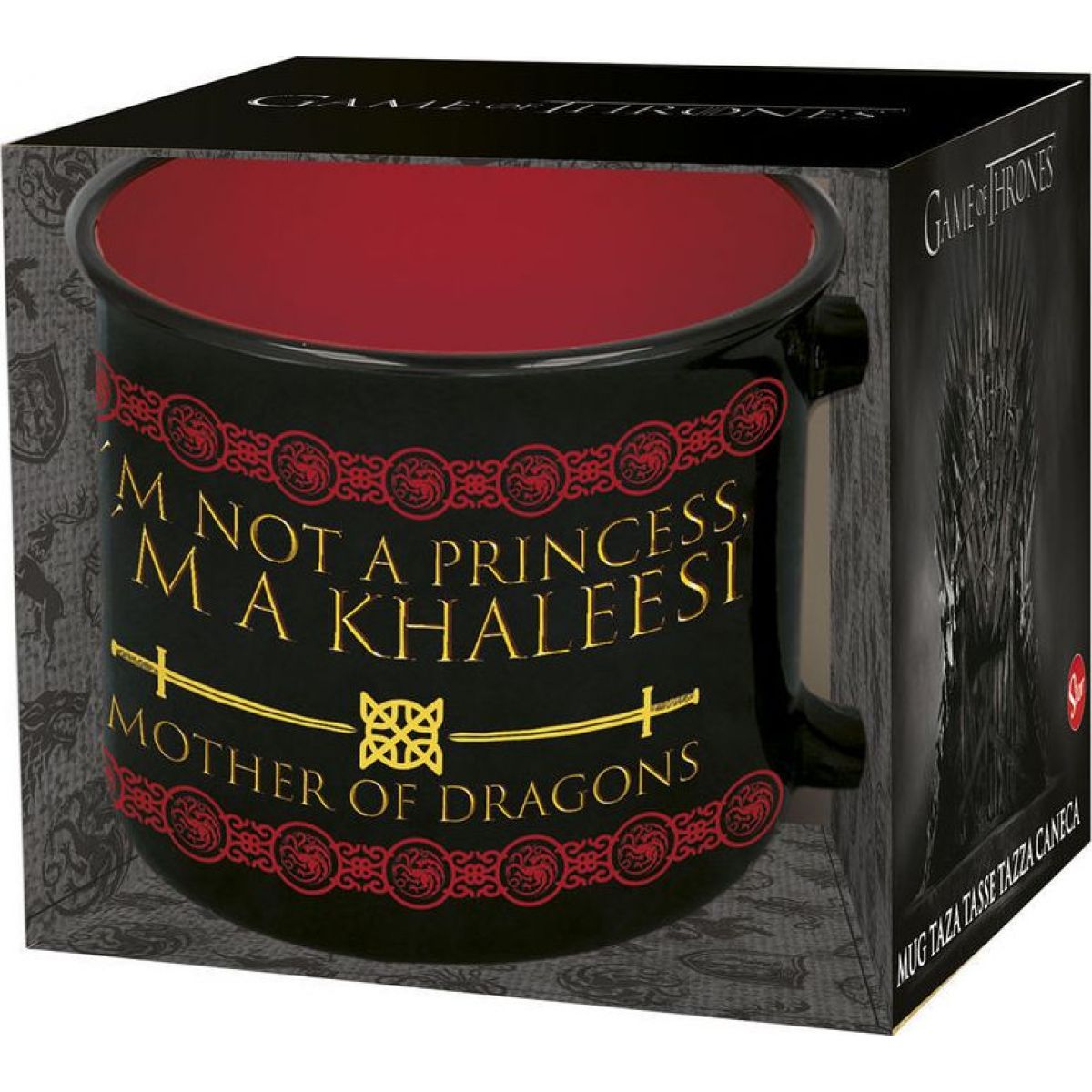 Hrnek keramický 410 ml box Hra o trůny Khaleesi