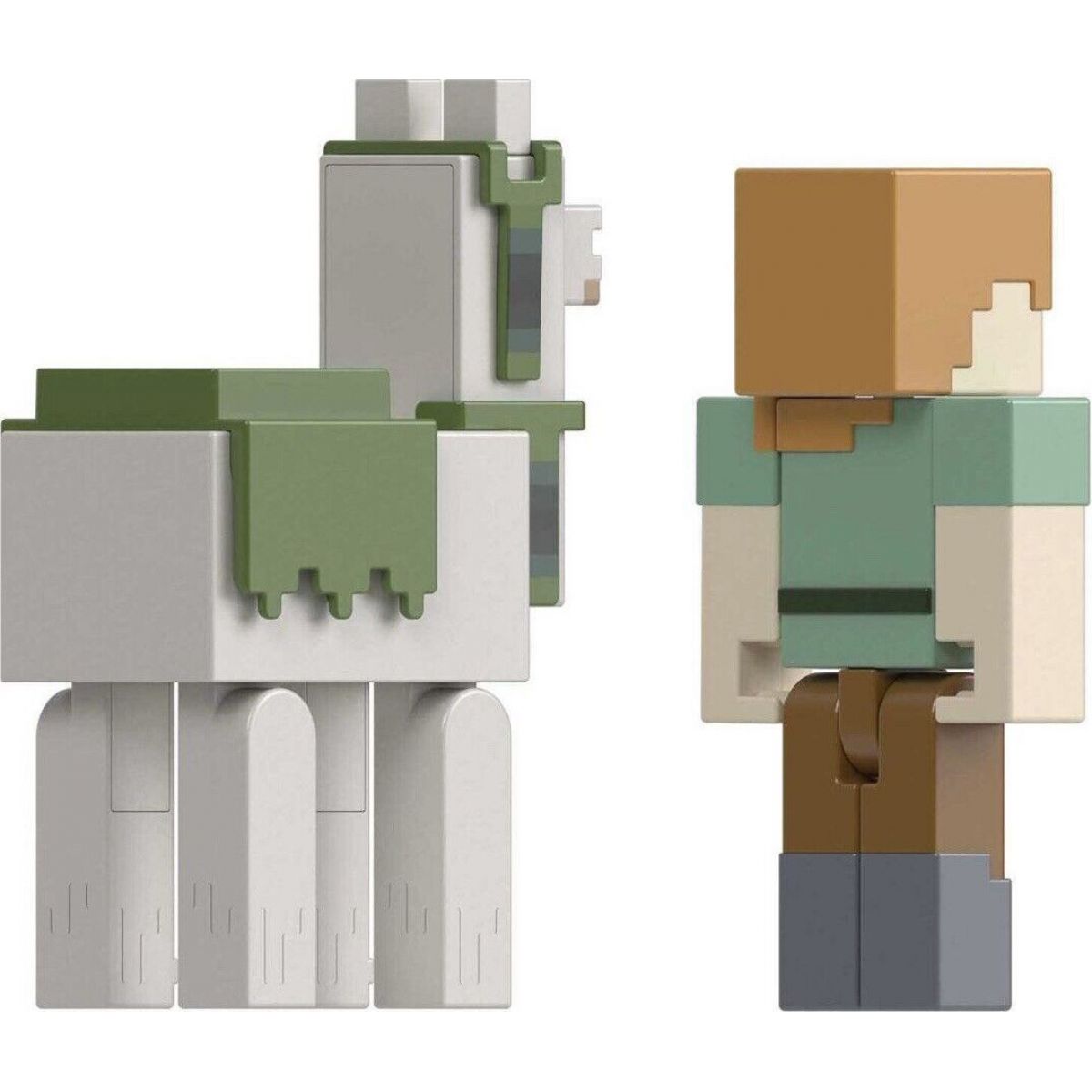 Mattel Minecraft 8 cm figurka dvojbalení Alex and Llama