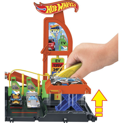 Mattel Hot Wheels City super nabíjecí stanice